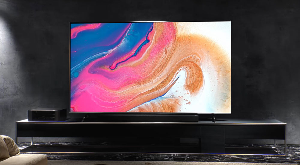 LG TV livingroom banner
