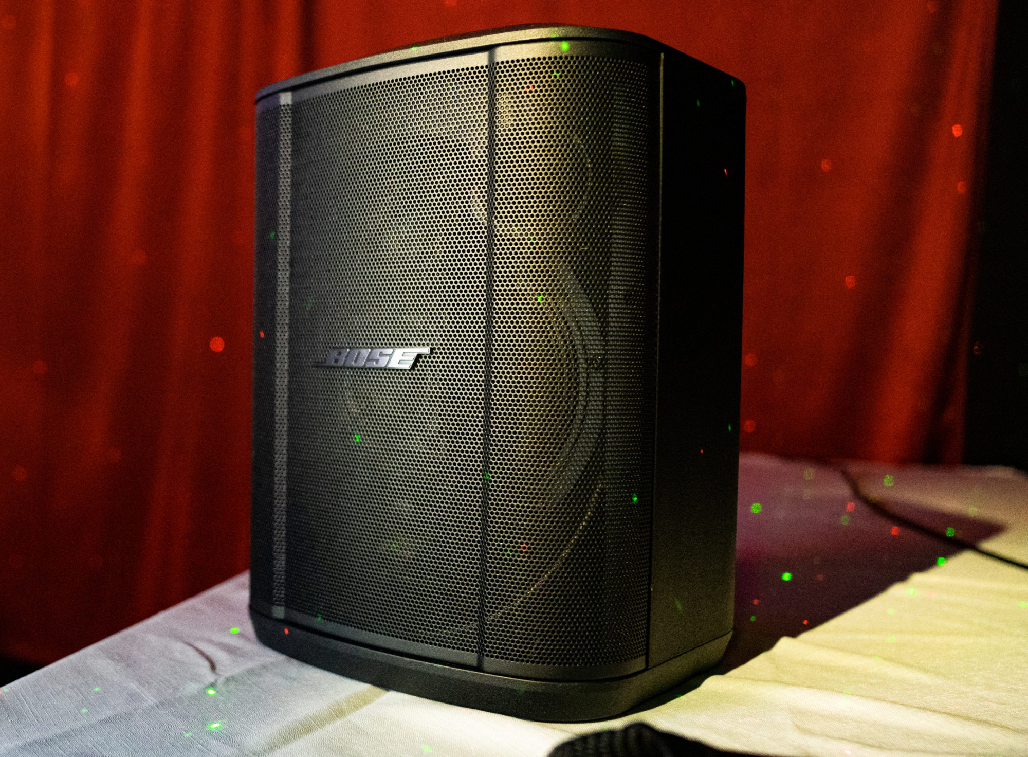 Men holding the S1 Pro Portable Speaker