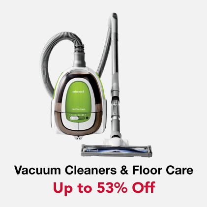 Vacuum Cleaners & Floor Care on Clearance